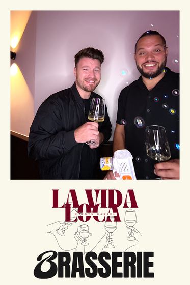 Fotobox beim Summer Closing, Gäste von La Vida Loca und Brasserie 36